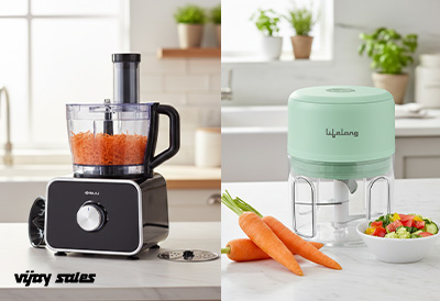 Food Processor vs. Electric Chopper
