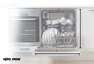 How to measure a dishwasher