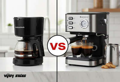Coffee Maker vs Espresso Machine
