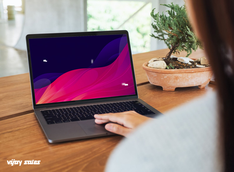 white spot on laptop screen