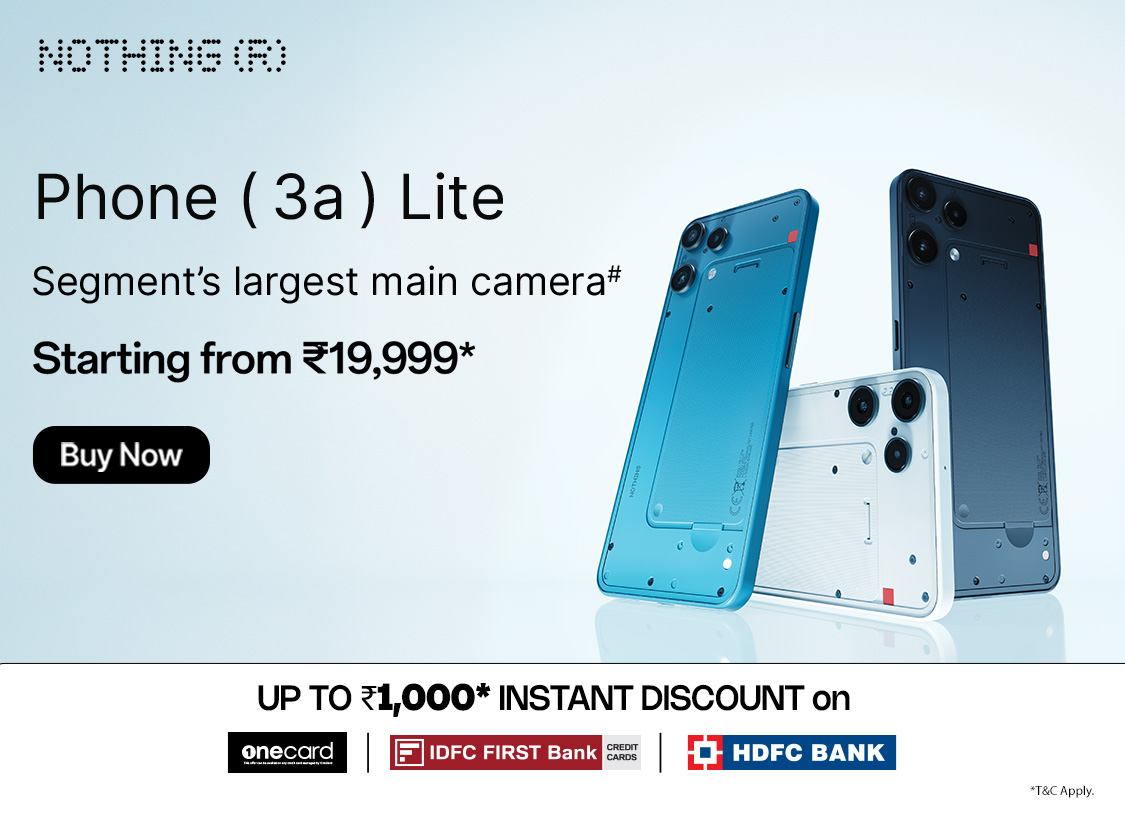 Nothing phone 3a lite 