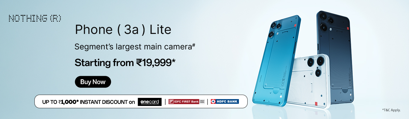 Nothing phone 3a lite 