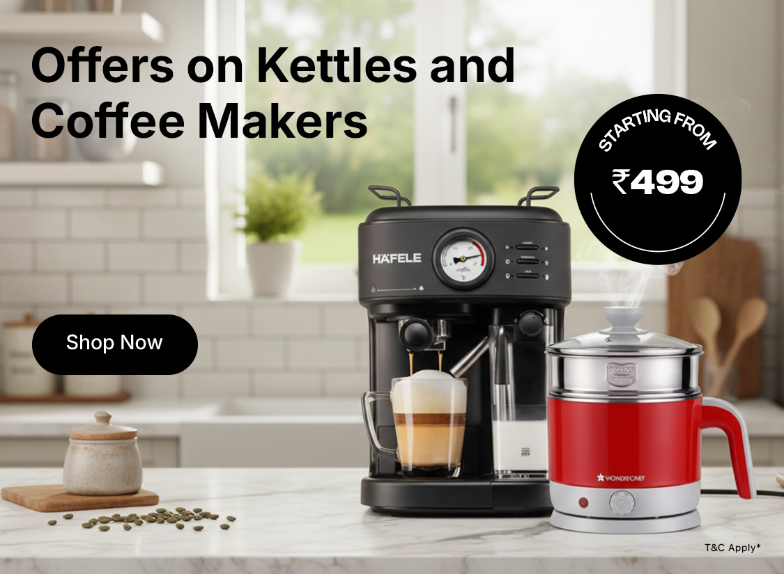 Kettles and coffee makers 