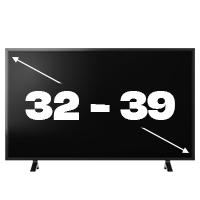 32"-39"