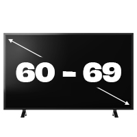 60"-69"